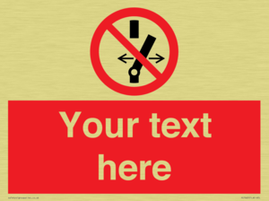 Custom prohibition Do not alter the state of the switch